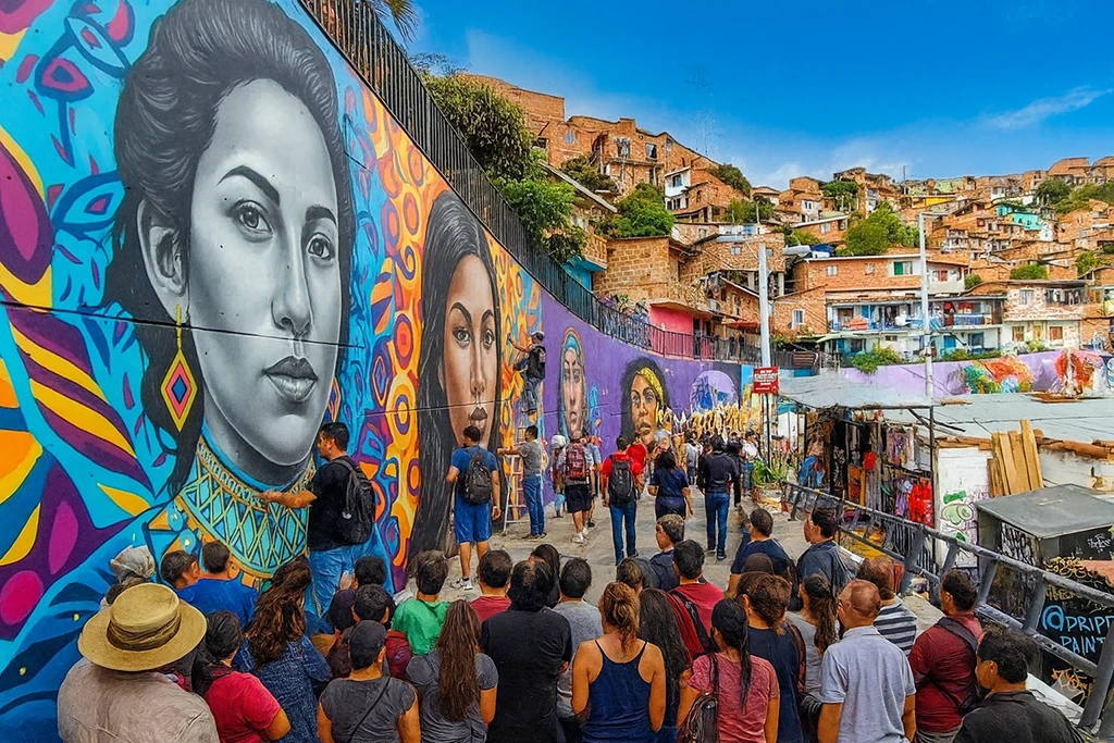 Grafiti en medellin