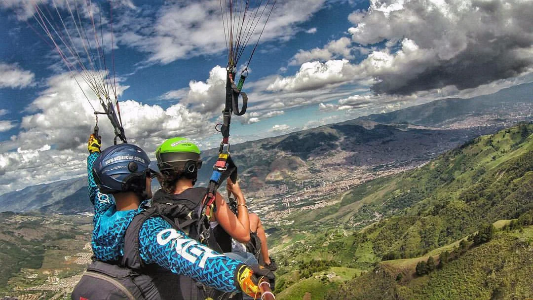 Parapente en san felix, salidas todos los dias